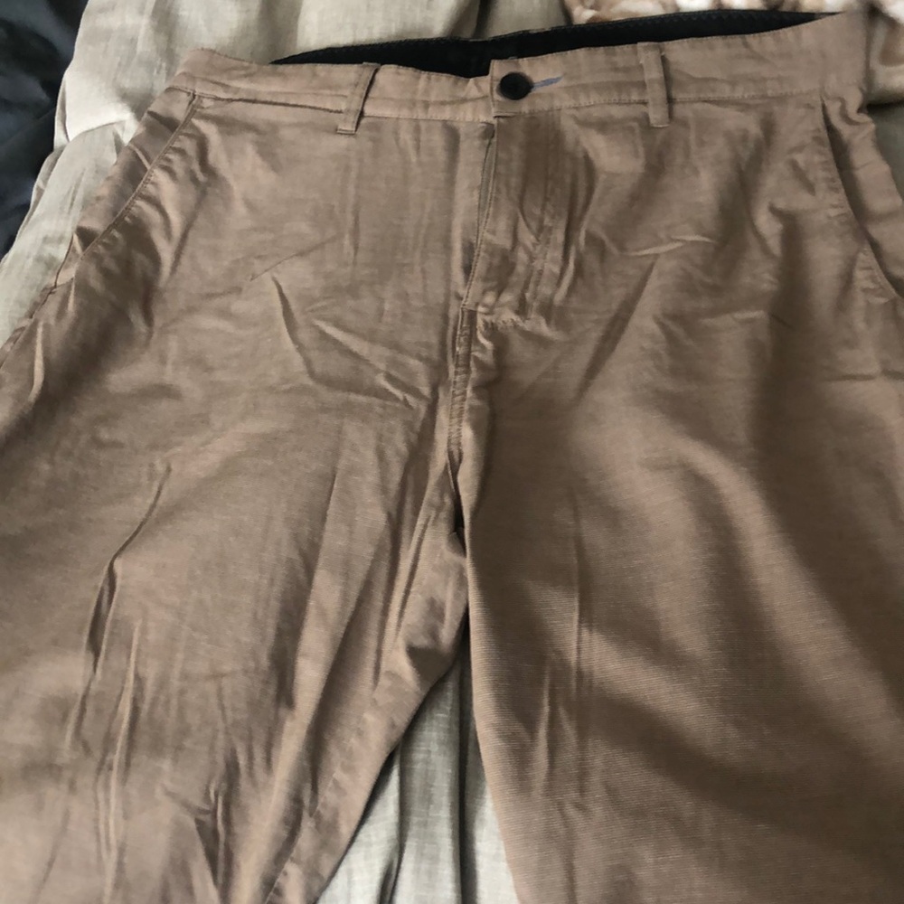 Men’s golf shorts. From the course to the pool